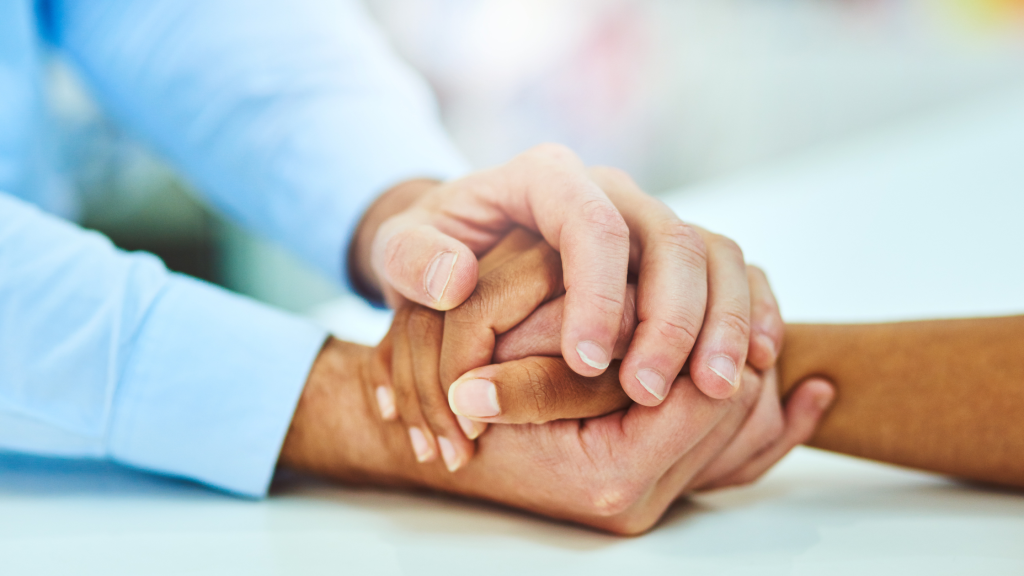 Talk to a loved one after stroke